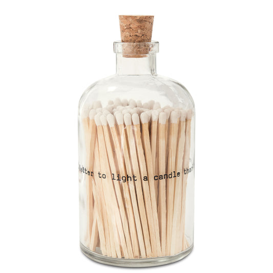 Skeem Design - Poetry Glass Match Bottle