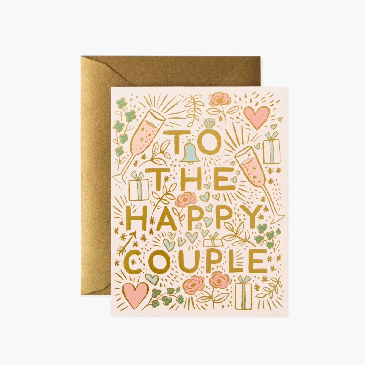 Rifle Paper Co -  To The Happy Couple Greeting Card