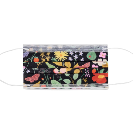 Disposable Face Mask - Strawberry Fields