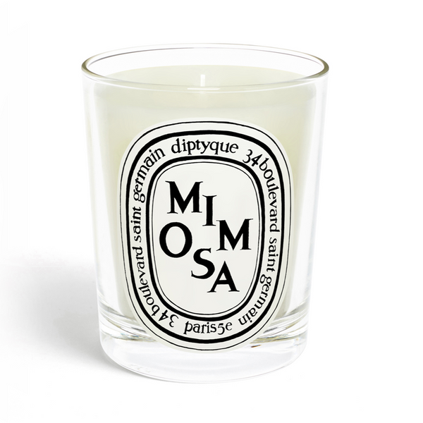 Empty Vase - Diptyque Classic Candle - Mimosa - Same Day Flower