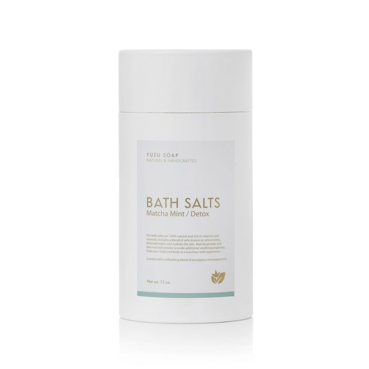 YUZU SOAP - Bath SALTS - MATCHA MINT
