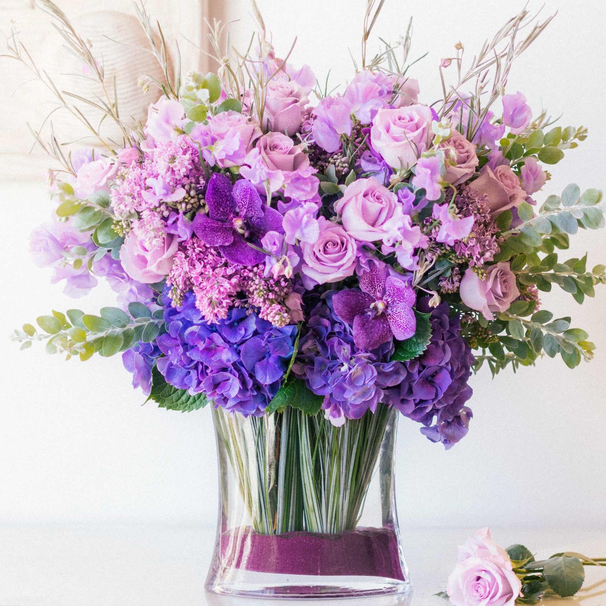 lavender flower centerpiece Lavender Fields Forever